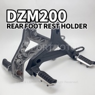 ORIGINAL 🔥 DEMAK DZM200 REAR FOOT REST HOLDER (R/L) FOOTREST FOOT REST BRACKET BELAKANG DZM 200 KIRI