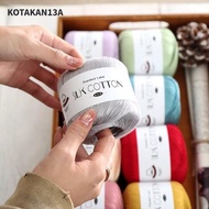KOTAKAN13A Cotton Milk Yarn, Soft 50g/PC Silk Lace Cotton, DIY Hand-Knitted Yarn