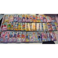 Aikatsu Stars Kirara Tsubasa Yozora Yuzu mahiru Printed Cards