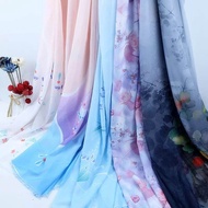 kain kiloan murah sifon ceruty motif 1 kg free bonus dapat ±8 meter / bayar di tempat / iyam colecti