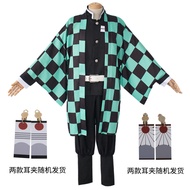 {gykhhguk} Adult Kids Anime Tanjirou Kamado Nezuko Zenitsu Shinobu Cosplay Women Kimono Cosplay Cost
