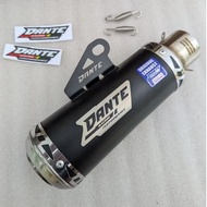 PROMO Original dante racing exhaust (Slincer only) type DT PRO 2 Black coating