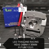 LEO FUTURE125 FI RACING HEAD 26MMX30MM 0 CYLINDER HEAD LEO RACING LEORACING 26X30MM 26MM 30MM 26/30M