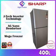 Sharp 5 Star Inverter 2 Door Refrigerator Peti Sejuk 冰箱