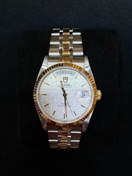 激靚狀態銀布面金鋼 Tudor 76213