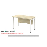 4 Feet Rectangular Shape Office Sides Table (Without Tel Cap) With U Metal Leg -  Home & Office Syst