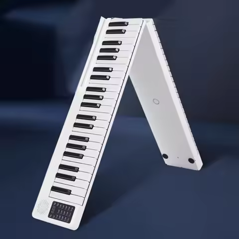 Folding Electronic Piano Professional 88 Key Midi Keyboard Beginner Portable Musical Keyboards Adult