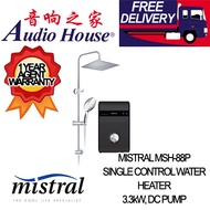 MISTRAL MSH-88P SINGLE CONTROL WATER HEATER 3.3kW DC PUMP