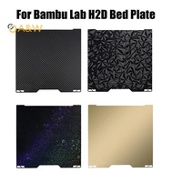 A&W For Bambu Lab H2d Bed Plate 380x380mm PEO PET PEI Sheet Textured Double Sided For Bambu Lab H2D 