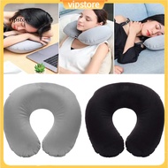 (VIP)  U-shaped Neck Cushion Inflatable Memory Foam Fatigue Relief Flight Headrest Sleep U-shaped Cu
