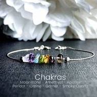 7 Chakra Bracelet, Exquisite, Inlaid With 7 Original Healing Crystals, Ideal Gift For Women On Holid