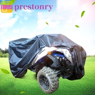 PRESTONRY ATV Cover, Heavy Duty Waterproof 4 Wheeler Quad Bike Storage Cover, Basic Edition Windproo