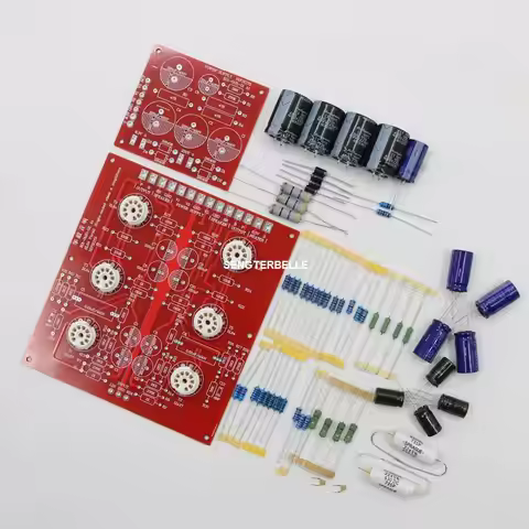 HiFi EL84+12AX7 Parallel Single-Ended Class A Tube Amplifier Board Kit + PSU Board Kit