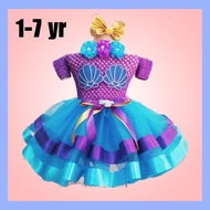 1234567 yr Mermaid Tutudress