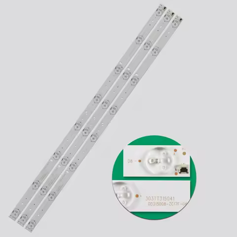3Pcs/Set LED Backlight Strip 303TT315041 0D315D08-ZC17F-04 TVD1801-32 For TD SYSTEMS K32DLT1H A320ED