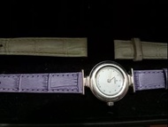 芬迪Fendi 手錶 正常走動 貝殼錶面 vintage 古董收藏絕版手錶有附原廠錶帶