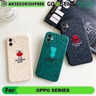 Case Oppo A5S A7 F9 A12 A11K 4G A57 A77 A77S A54 Monster Little