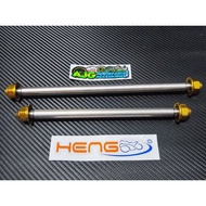 ☎ ▧ ◪ ▱ ▕ HENG AXLE SET FOR SUZUKI RAIDER 150 FI / CARB