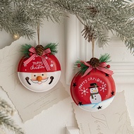 Painted Iron Bells Pendants Christmas Ornaments Shop Decoration Tree Scene Layout | Hiasan Rumah