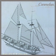 [Carmelun] 1:100 Halcon Wooden Sailing Boat Model DIY Kit Ship Assembly Decoration Gift