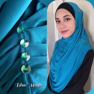 Tudung Syria Kedut Bahu - Diamond