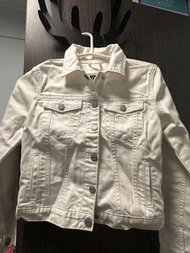 Gap 白色牛仔外套