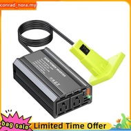 For  Li-Ion Battery 300W Car Power Inverter Type-C PD65W USB A 18W Outdoor Inverter Power Station Ge