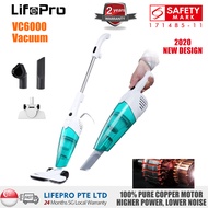 LifePro VC6000/VC9000 Portable Vacuum Cleaner (Safety Mark for Both Machine and Plug) 2-in-1 Bagless