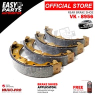 Nuvo-pro Brake Shoe VK-8956 Mitsubishi Mirage Hatchback 2013-Up