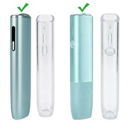 Clear TPU Protective Case for IQOS ILUMA ONE & ILUMA i ONE, Soft Transparent Shockproof Cover Slim L