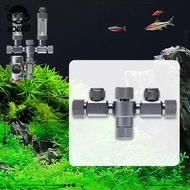 [Tisity] CO2 Splitter CO2 Distributor Aquatic Plant Tank Equipment Accessories 1 to 2