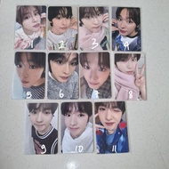 NCT WISH PT 2 PHOTOCARD