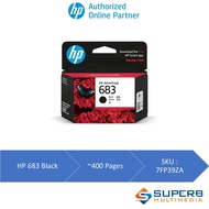 HP 683 Black OR Tri-Color Original Ink [7FP39ZA& 7FP38ZA]