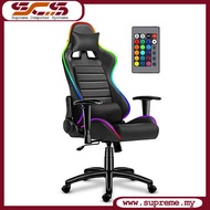 Ekintop Ergonomic RGB PC Gaming Chair Computer Gamer Chair RGB LED / Racing Gaming Chair