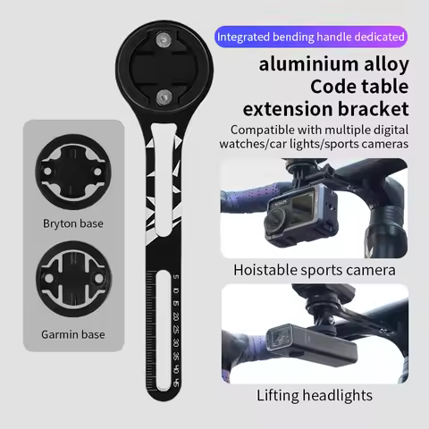 Integrated Cycling Speedometer Odometer Stopwatch GPS Stand Road Bike Handlebar Computer Mount Holde