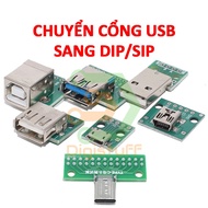 USB to DIP SIP 2.54mm Adapter