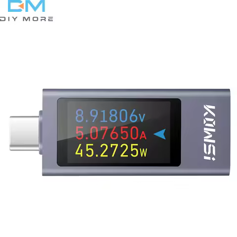 KWS-2301C Current and Voltage Monitor DC 4-30V 0-12A Type-C Power Meter Tester PD Battery Capacity D