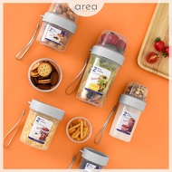 AREA STORAGE 2-Way Tibits Snack Container Box with Strap Food Storage Container Cup