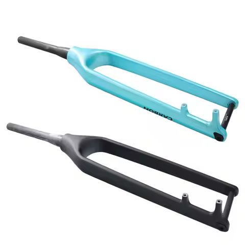 Mtb 29 Carbon Framework Mountain Bike Rigid Fork 29ER Mtb Carbon Fork Boost Barrel 15x110mm Cross Co