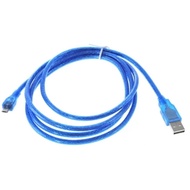 Cable USB A Mail TO B Mini 5pin (1.8M) V2.0 Blue