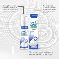 JAYSU White Shoes Foam Cleaner Sneakers Decontamination Upper Clean Water-Free Brightening Cleaner 7