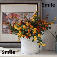 SMILE Artificial Flowers Photo Props Party Supplies Silk Flowers Bouquet Home Wedding Decoration Fake Flowers