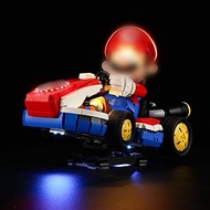 LED Light Kit for Lego-72037 Mario-Kart – Mario & Standard Kart Set,Compatible with Lego 72037 Build