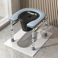 [Discounted products] Household Stool Stool Pregnant Women Stool Chair Elderly Toilet Portable Porta