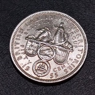 Koin Master 199 - 50 Cents Eastern Caribbean States Tahun 1955