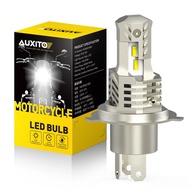 AUXITO 1PCS H4 9003 HB2 Motorcycle LED Headlight Bulb Hi/ Low Beam Super Bright 6000K White