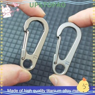 UPSTOPAO D Carabiner Safety Travel Tools MIni Titanium Alloy  EDC Gear Camping Keyring