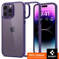 SPIGEN Case for iPhone 14 Pro Series [Ultra Hybrid : Color] Dual Layered Protection with Long Lastin