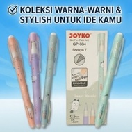 Shokyo 7 GP334 Joico Erasable Pen Sweet Melody 0.5mm Pastel Cute Characters WritingOriginal Drawings