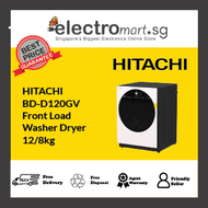 Hitachi BD-D120GV Front Load Washer Dryer (12KG/8KG)
